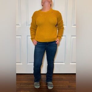 Roxy Knit Long Sleeve Sweater - XS